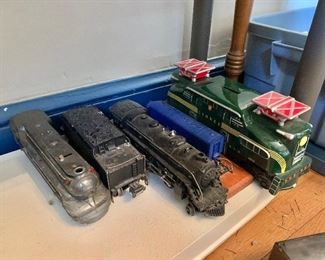 Railroad, train, locomotive collectibles