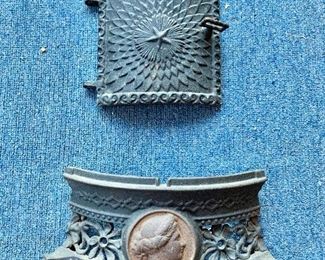 Vintage iron wall decor