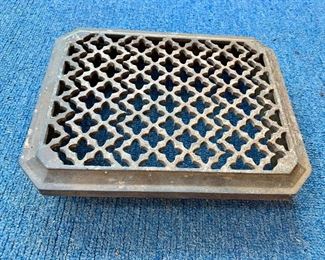 Vintage iron wall decor