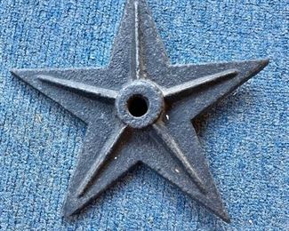 Vintage iron wall decor