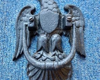 Vintage iron door knocker