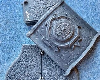 Vintage iron wall decor