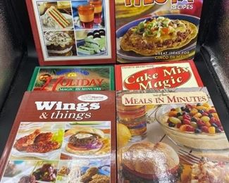 Set of 6 Small Softcover Branded Recipe Booklets Jello Ortega Eagle Brand