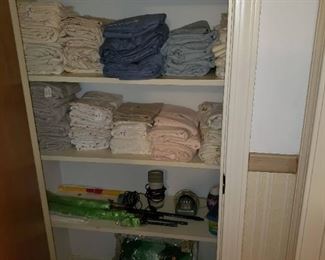 Another Linen Closet - sheets - twin and double-bed size.