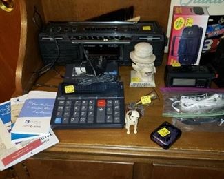 More office "stuff" and collectibles.