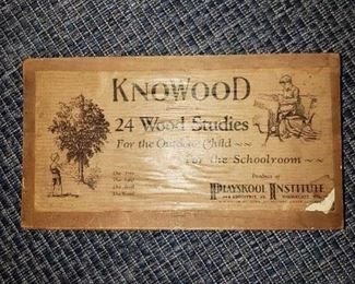 Knowood - Wood Studies.  This is a very cool collectible!