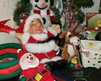 Have you ever seen a Mr. MaGoo Santa?  It was a first for me!