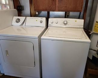 Washer and Dryer - both work very well!