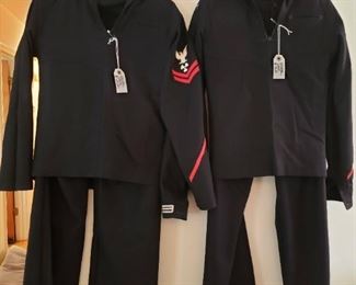 Navy Wool "Cracker Jack" Uniforms - in mint condition!