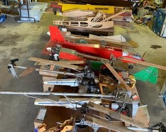 Remote control planes, helicopters and parts. Let’s make a deal