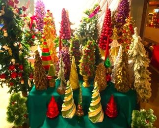 A Sparkling Array of Christmas Trees