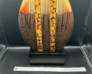 Abstract Fish Vase