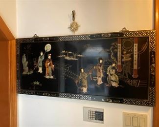 Asian Inlay Wall Art