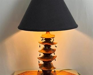 Asian Pagoda Lamp