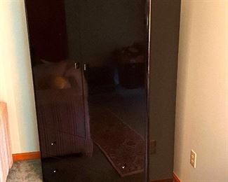 Black Lacquered Armoire