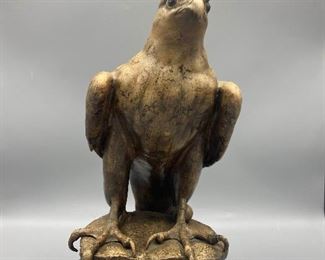 Ceramic Eagle Statue