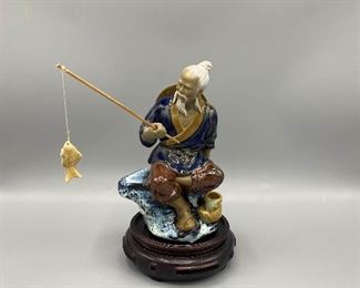 Ceramic Fisherman