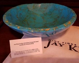 Jay King "Cochise" composite bowl