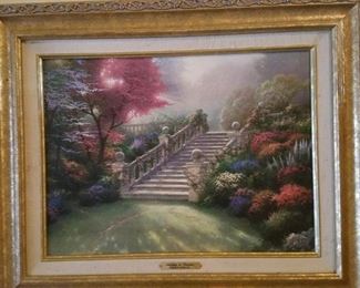 Thomas Kinkade oil painting