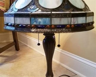 Tiffany style lamp