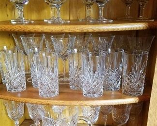 All crystal shown here is by Gorham and Galway