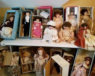 More of the many dolls