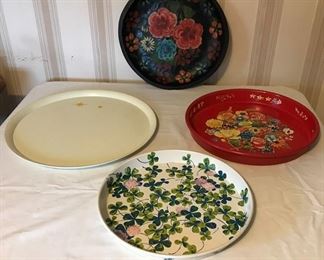 Assorted Serving Trays