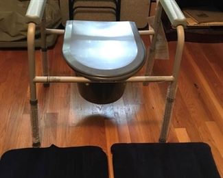 Bedside Commode And PressureReducing Chair Cushions