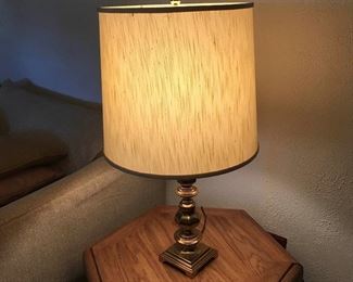 Brass Gold Toned Lamp