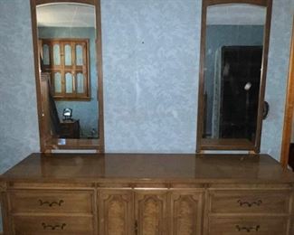 Dresser With Two Mirrors By American Of Martinville