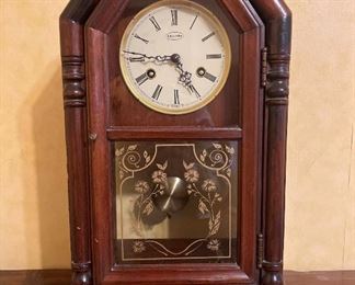Ethan Allen Mantle Clock with Key