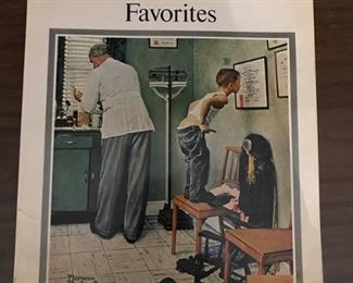 Fifty Norman Rockwell Favorites Book
