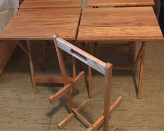 Fold Up Table Set with Stand