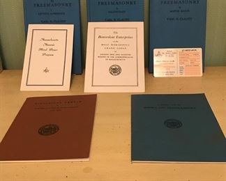 Freemasonry Books and Pamphlets