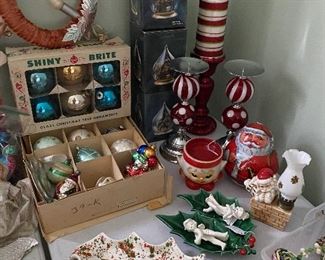 Vintage Shiny Brite Ornaments