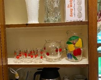 Vintage Pitcher Juice set