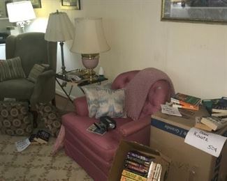 Furniture and books