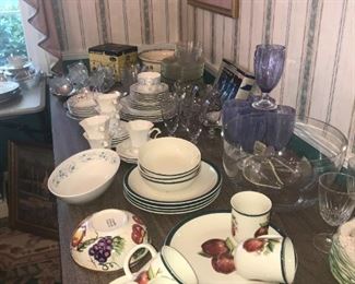 China glassware flatware