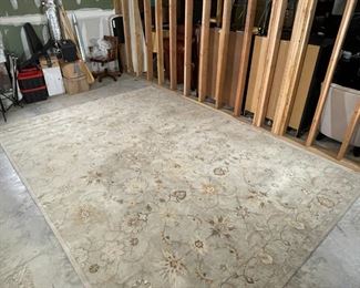 POTTERY BARN PERSIAN STYLE RUG | "Gabrielle Persian Style Rug" by Pottery Barn with allover pattern, 100% wool pile, with Woolmark and Kaleen labels; 10 x 14 ft. 