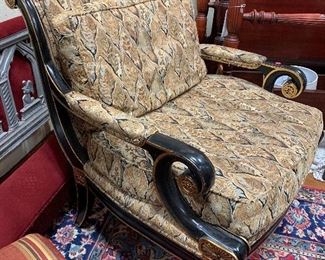 Custom Upholstered Arm Chair
