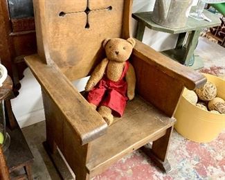 Antique Child Rocker