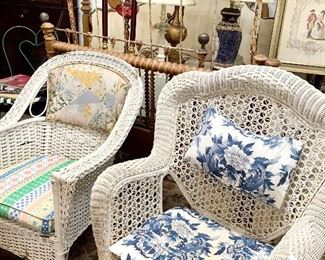 Antique & Vintage Wicker Chairs