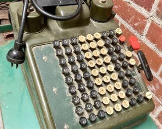 Old Adding Machine