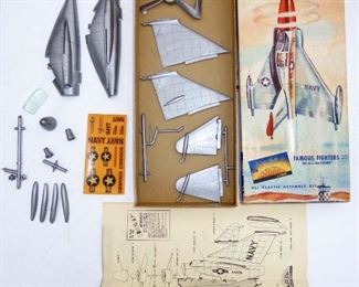 AURORA V.R. CONVAIR XFY-1 POGO MODEL KIT RARE 