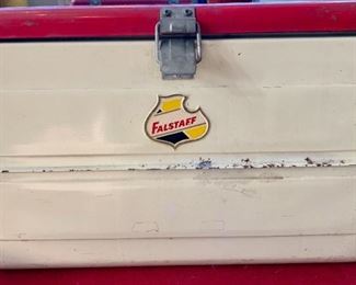 VINTAGE FALSTAFF BEER ADVERTISING COOLER