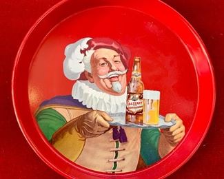ORIGINAL FALSTAFF BEER ADVERTISING SERVING TRAY