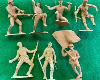 RARE MARX JAPANESE MILITARY SOLDIERS