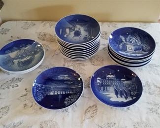 Royal Copenhagen,  Denmark plates