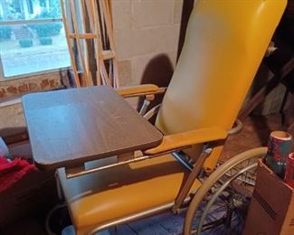 Vintage wheelchair...great prop!