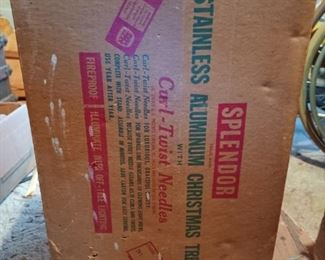 Aluminum Christmas tree